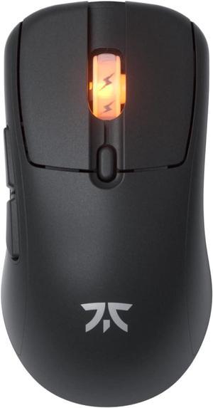 Fnatic Bolt Black Wireless Gaming Mouse - Pixart 3370 Sensor, 69g, WiFi & Bluetooth Battery Life 110-210h, USB-C Charging, Kailh GM 8.0 Switches, 4 Profiles & DPI Stages, Virgin PTFE Skates (Windows)