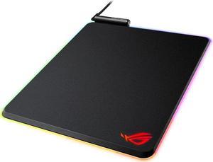 ROG Balteus RGB Gaming Mouse Pad - USB Port | Aura Sync RGB Lighting | Hard Micro-Textured Gaming-Optimized Surface & Nonslip Rubber Base