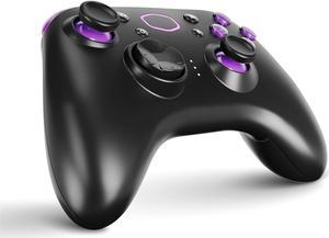 Storm Controller Wireless Gaming Controller, Vibration Motors,Hybrid D-Pad, 40 Hour Battery Life, Wireless, Bluetooth 5.0, Wired USB-C Compatible PC|Android (CMI-GSCX-BK1)