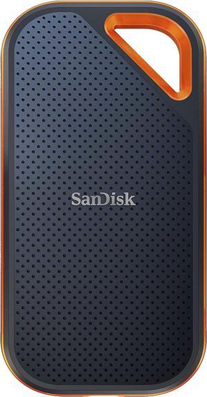 SanDisk 4TB Extreme PRO Portable SSD - Up to 2000MB/s - USB-C, USB 3.2 Gen 2x2, IP65 Water and Dust Resistance, Updated Firmware - External Solid State Drive - SDSSDE81-4T00-G25