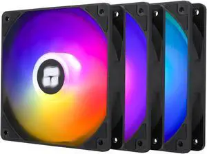 Thermalright TL-C12C-S X3 CPU Fan 120mm ARGB Case Cooler Fan, 4pin PWM Silent Computer Fan with S-FDB Bearing Included, up to 1500RPM Cooling Fan(3 Quantities) Thermalright TL-C12C-S X3 CPU Fan 120mm ARGB Case Cooler Fan, 4pin PWM Silent Computer Fan with S-FDB Bearing Included, up to 1500RPM Cooling Fan(3 Quantities)