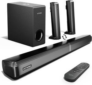 Ultimea Apollo S50 Detachable 4.1CH Bluetooth Soundbar (U3600) - Black