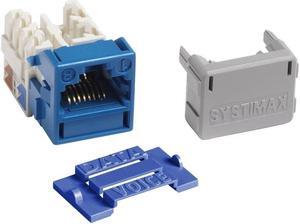 Commscope Systimax MGS600-318 GigaSpeed Cat6a M-Series Modular Jack, Blue 760092452