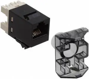 Commscope USL600-BLK Uniprise SL-Series RJ45 Cat6 Jack, Black