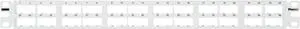 Panduit CPP48HDEWWH 48-Port Mini-Com High-Density Modular Patch Panel, White