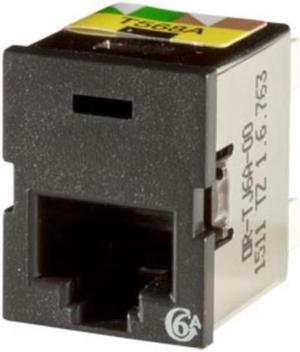 Ortronics OR-TJ6A-00 Clarity TracJack Cat6a Jack, Black