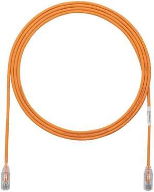 Panduit UTP28SP5OR Cat6 28awg UTP Network Patch Cable, 5 Ft Orange