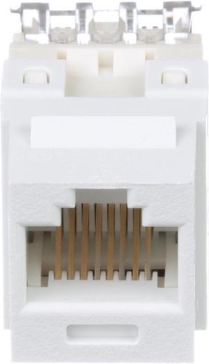 Panduit NK688MWH NetKey Cat6 Punchdown Keystone Jack Module, White