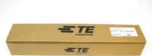 TE Connectivity Cat6 24-Port Patch Panel w/Jacks, Black, 2111477-1