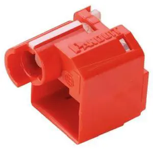 Panduit PSL-DCPLRX RJ45 Plug Recessed Lock-in Device, 10 Devices Per Pack + 1 Tool
