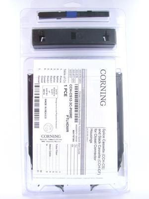 Corning CCH-CS12-3C-P00RE Pigtailed Splice Cassette, 12 Fiber, SC UPC Simplex Singlemode (OS2), Single-Fiber (250 um)