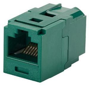 Panduit CC688GR Mini-Com Cat6 Coupler Module, Green RJ45 8P8C