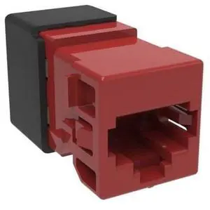 Commscope UNJ10G-RD Uniprise Cat6a M-Series Unshielded RJ45 Modular Jack, Red 760241177