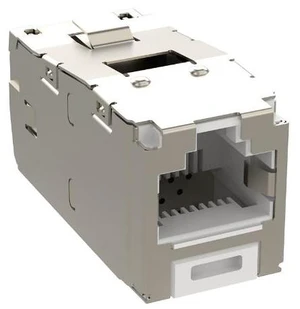 Panduit CJS688TGWHY Mini-Com Cat6 Shielded RJ45 Jack Module White Panduit CJS688TGWHY Mini-Com Cat6 Shielded RJ45 Jack Module White