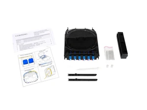 Corning CCH-CS12-A9-P00RJ Pigtailed Splice Cassette, 12 Fiber, LC Duplex Singlemode (OS2), Ribbon Corning CCH-CS12-A9-P00RJ Pigtailed Splice Cassette, 12 Fiber, LC Duplex Singlemode (OS2), Ribbon