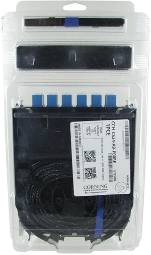 Corning CCH-CS24-A9-P00RE CCH Splice Cassette, 24 Fiber, LC Duplex Singlemode (OS2), Single-Fiber (250 um) Corning CCH-CS24-A9-P00RE CCH Splice Cassette, 24 Fiber, LC Duplex Singlemode (OS2), Single-Fiber (250 um)