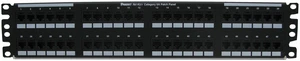 Panduit NK6XPPG48Y NetKey Cat6A 48-Port 2U Punchdown Patch Panel Panduit NK6XPPG48Y NetKey Cat6A 48-Port 2U Punchdown Patch Panel