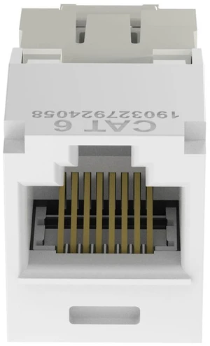 Panduit CJ688TGWH Mini-Com TX6 Plus Giga-Channel Cat6 Jack, White, Box of 50 Panduit CJ688TGWH Mini-Com TX6 Plus Giga-Channel Cat6 Jack, White, Box of 50