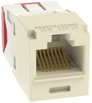 Panduit CJ5E88TGEI Mini-Com TX5e Cat5e RJ45 Ethernet Jack Module, UTP Unshielded, Electric Ivory Panduit CJ5E88TGEI Mini-Com TX5e Cat5e RJ45 Ethernet Jack Module, UTP Unshielded, Electric Ivory