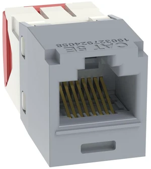 Panduit CJ5E88TGIG-50 Mini-Com TX5e Cat5e RJ45 Ethernet Jack Module, UTP Unshielded, International Gray, 50-Pack Panduit CJ5E88TGIG-50 Mini-Com TX5e Cat5e RJ45 Ethernet Jack Module, UTP Unshielded, International Gray, 50-Pack