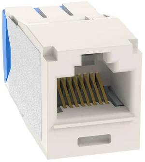 Panduit CJ6X88TGWH-50 Mini-Com TX6A Cat6A RJ45 Ethernet Jack Module, 10Gbps UTP Unshielded, White, 50-Pack Panduit CJ6X88TGWH-50 Mini-Com TX6A Cat6A RJ45 Ethernet Jack Module, 10Gbps UTP Unshielded, White, 50-Pack