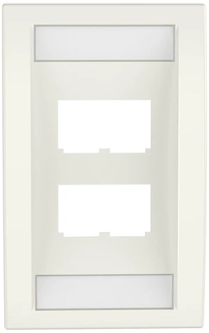 Panduit Mini-Com 4 Sockets Single Gang Faceplate Panduit Mini-Com 4 Sockets Single Gang Faceplate