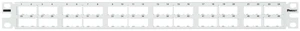 Panduit CPP48HDEWWH 48-Port Mini-Com High-Density Modular Patch Panel, White Panduit CPP48HDEWWH 48-Port Mini-Com High-Density Modular Patch Panel, White