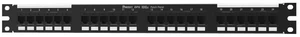 Panduit DP246X88TGY-NOB Cat6A 10Gig RJ45 Ethernet Network Patch Panel, 24 Ports, Punchdown Panduit DP246X88TGY-NOB Cat6A 10Gig RJ45 Ethernet Network Patch Panel, 24 Ports, Punchdown
