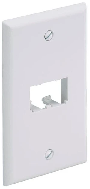 Panduit CFP2IW 2-Port Mini-Com Faceplate / Network Wall Plate, Classic Series, Off-White Panduit CFP2IW 2-Port Mini-Com Faceplate / Network Wall Plate, Classic Series, Off-White