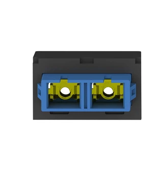 Panduit CMDBUSCZBL Mini-Com Blue SC Singlemode Duplex Fiber Optic Adapter Module, Black Panduit CMDBUSCZBL Mini-Com Blue SC Singlemode Duplex Fiber Optic Adapter Module, Black