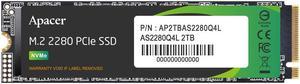 Apacer M.2 PCIe SSD Gen4 x4 2TB, Standard (Single) - 3D NAND