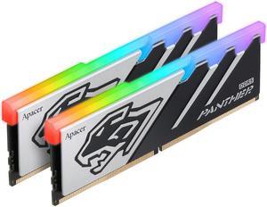 Apacer Panther DDR5 RGB 32GB (2x16GB) 288-Pin PC RAM DDR5 6000 Desktop Memory Module