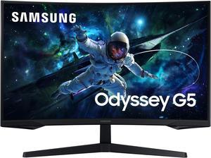 Samsung 32 inch Odyssey G55C QHD 165 Hz 1 ms Curved Gaming Monitor  (LS32CG550ENXZA) [Canada Version]