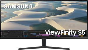 Samsung 34-inch QHD Black 100Hz 5ms LED FreeSync High Resolution Monitor (LS34C50DGANXZA) - [Canada Version] (2023)