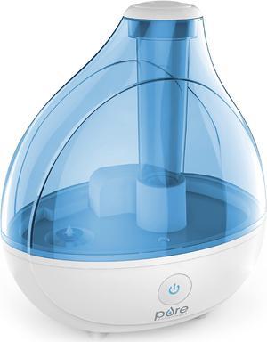 Pure Enrichment MistAire Ultrasonic Cool Mist Humidifier  Premium Unit Lasts Up to 25 Hours with WhisperQuiet Operation Automatic ShutOff Night Light Function and BPAFree
