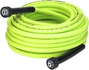 Flexzilla Pressure Washer Hose 5/16" 50' M22 3100PSI, ZillaGreen - HFZPW3550M-E