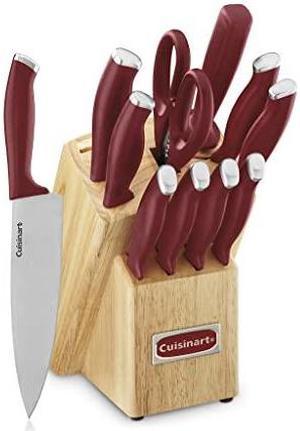 Cuisinart C77SSR-12P 12 Piece Cutlery Set with Block