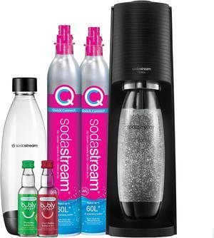 SodaStream Terra Sparkling Water Maker Bundle, Black