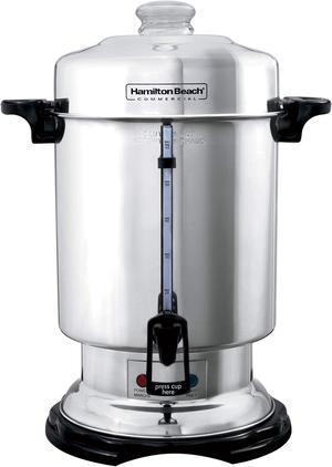Hamilton Beach Commercial 60 Cup Coffee Urn Stainless Steel  D50065