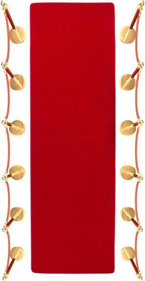 Trademark Innovations Red Carpet Aisle Runner (3' x 10')