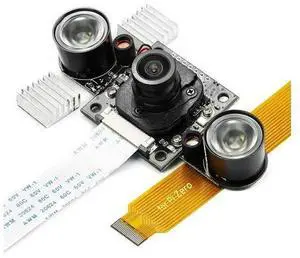 Arducam Day-Night Vision for Raspberry Pi Camera, Automatic IR-Cut Switching All-Day Image All-Model Support, IR LED for Low Light and Night Vision, M12 Lens Interchangeable, OV5647 5MP 1080P Arducam Day-Night Vision for Raspberry Pi Camera, Automatic IR-Cut Switching All-Day Image All-Model Support, IR LED for Low Light and Night Vision, M12 Lens Interchangeable, OV5647 5MP 1080P