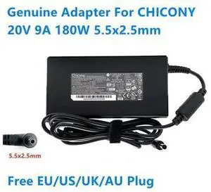 Chicony 20V 9A 180W A17-180P4B A180A051P A180A068P AC Adapter For COLORFUL Laptop Power Supply Charger Chicony 20V 9A 180W A17-180P4B A180A051P A180A068P AC Adapter For COLORFUL Laptop Power Supply Charger