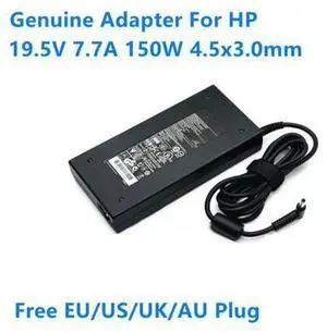 19.5V 7.7A 150W 4.5x3.0mm HSTNN-CA27 A150A05AL AC Adapter For HP ZBOOK 15 G3 G4 15-BC220NR Laptop Power Supply Charger 19.5V 7.7A 150W 4.5x3.0mm HSTNN-CA27 A150A05AL AC Adapter For HP ZBOOK 15 G3 G4 15-BC220NR Laptop Power Supply Charger