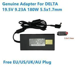 OIAGLH 19.5V 9.23A 180W 5.5x1.7mm DELTA ADP-180TB F Power Supply AC Adapter For NITRO 5 AN517 H2FW071043K Laptop Charger OIAGLH 19.5V 9.23A 180W 5.5x1.7mm DELTA ADP-180TB F Power Supply AC Adapter For NITRO 5 AN517 H2FW071043K Laptop Charger