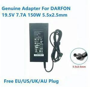 19.5V 7.7A 150W 5.5x2.5mm BAA51950 Power Supply AC Adapter For Laptop Charger 19.5V 7.7A 150W 5.5x2.5mm BAA51950 Power Supply AC Adapter For Laptop Charger