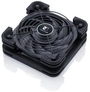 NV-FS2, Multi-Purpose Fan Set for Device Cooling with Award-Winning NF-A12x25 120mm Fan, Anti-Vibration Gasket and Pads, Fan Grill and NA-FC1 Speed Controller (Black) NV-FS2, Multi-Purpose Fan Set for Device Cooling with Award-Winning NF-A12x25 120mm Fan, Anti-Vibration Gasket and Pads, Fan Grill and NA-FC1 Speed Controller (Black)