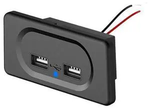 4.8A USB charging port socket for car modification, a best-selling product on Shopee and Amazon