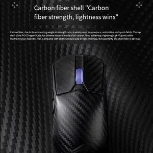 ROG Dragon Scale Ace Extreme Carbon Fiber Three-Mode Wireless Bluetooth Ergonomic Gaming Mouse ASUS ROG Dragon Scale Ace Extreme Carbon Fiber Three-Mode Wireless Bluetooth Ergonomic Gaming Mouse ASUS