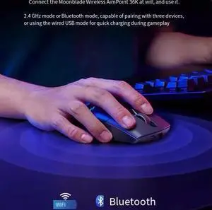 ROG Blade Pro AP Triple Mode Lightweight Ergonomic Design Gaming Mouse ASUS ROG Blade Pro AP Triple Mode Lightweight Ergonomic Design Gaming Mouse ASUS