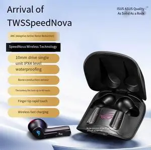 ROG brings Tws SpeedNova wireless Bluetooth gaming headphones to AsUs ROG brings Tws SpeedNova wireless Bluetooth gaming headphones to AsUs